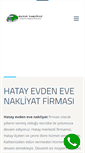 Mobile Screenshot of hatayevdenevenakliyat.com